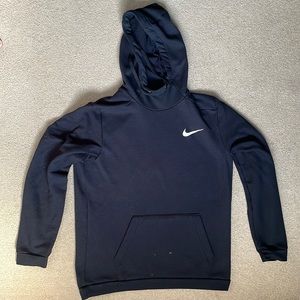 Nike sz Medium black athletic pullover hoodie